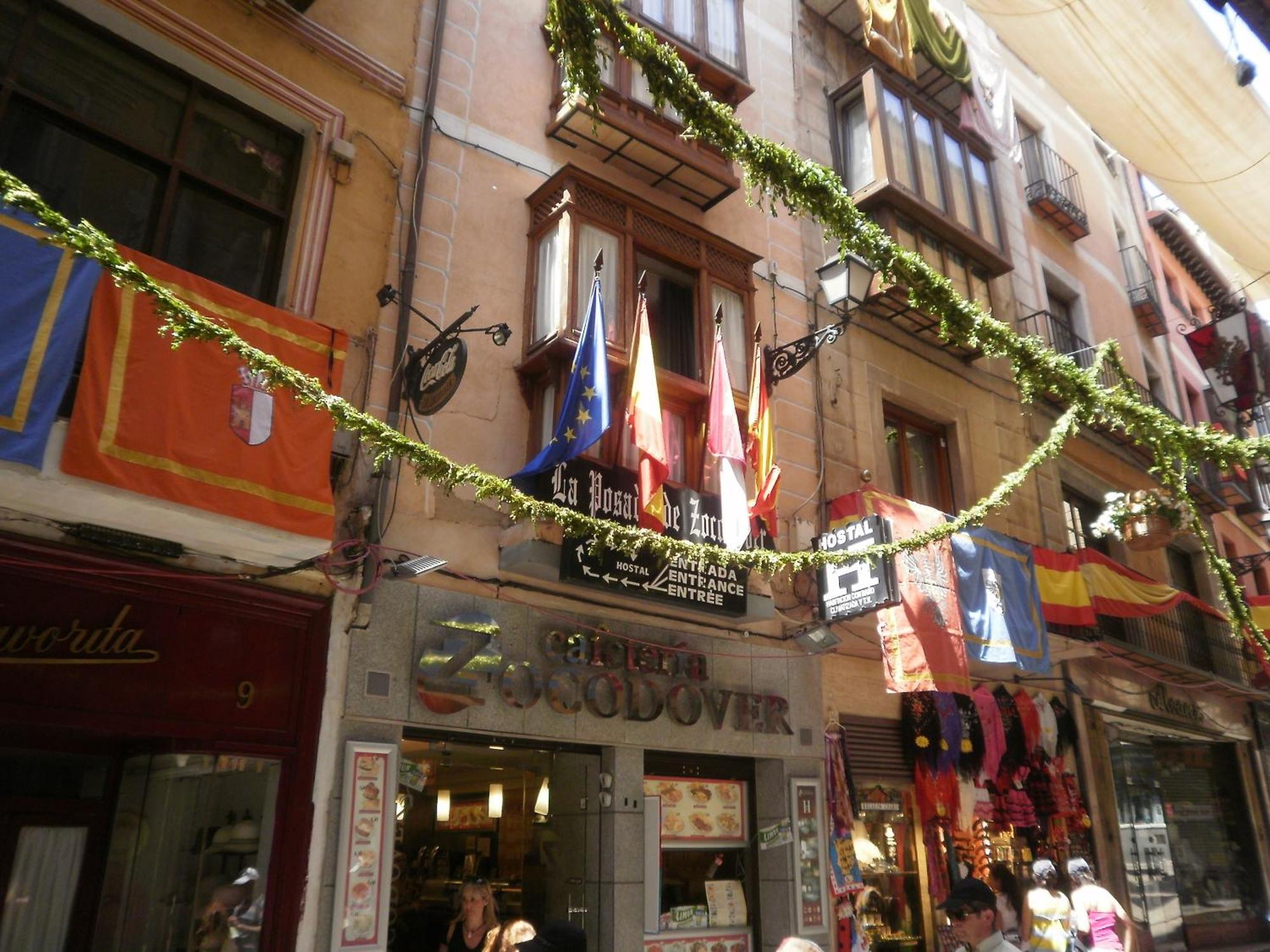 Hostal La Posada De Zocodover โตเลโด ภายนอก รูปภาพ